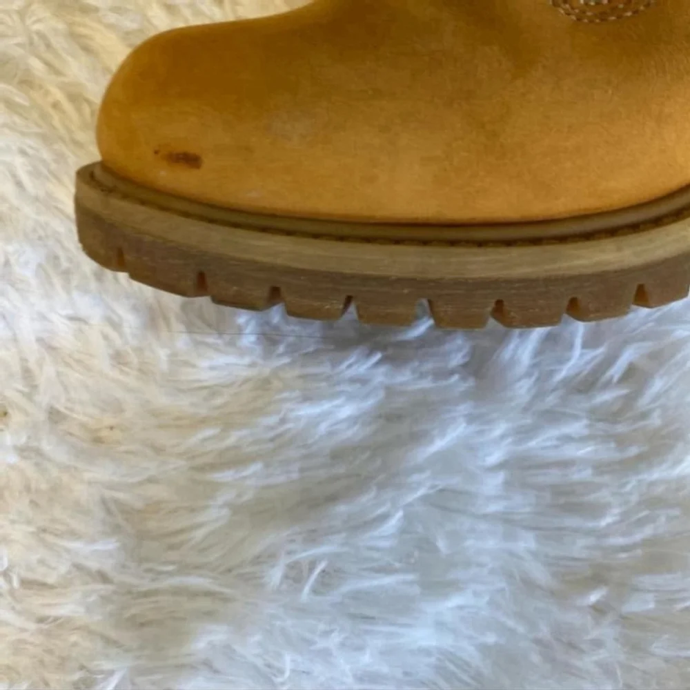 TIMBERLAND workboot fur lined fold down waterproof ankle size 6 1/2